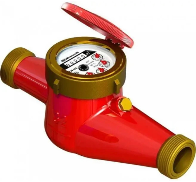 Счетчик горячей воды GROSS MTW DN25 / 6,3 м3