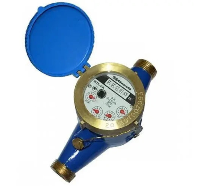 Счетчик холодной воды GROSS MTK DN20 / 4,0 м3