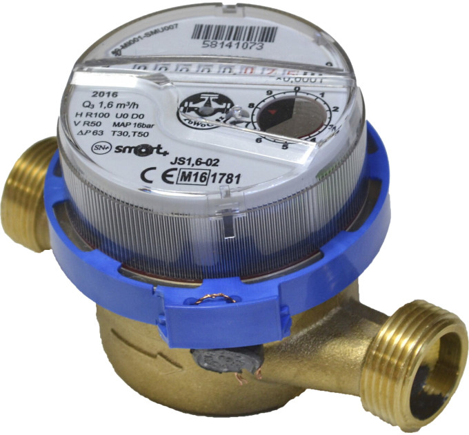 Счетчик холодной воды PoWoGaz JS 1,6 DN15 SMART+