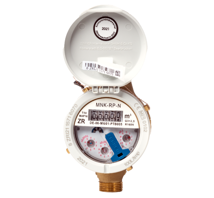 Счетчик холодной воды MNK-RP-N Q3=2,5 (R=160) L=165mm DN=15mm